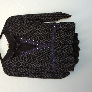 Forever 21 Peasant Blouse - S